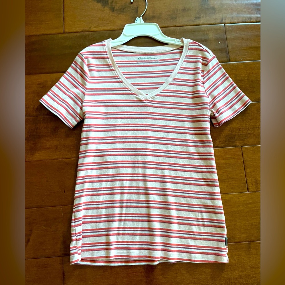 Eddie Bauer Stripped T-Shirt
